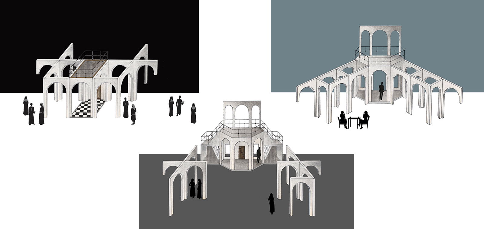 Croquis de scénographie