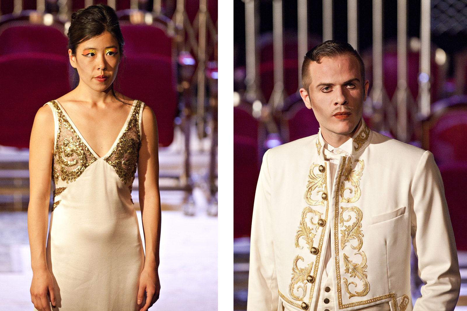 Anne-Marie Stretter et l'Ambassadeur